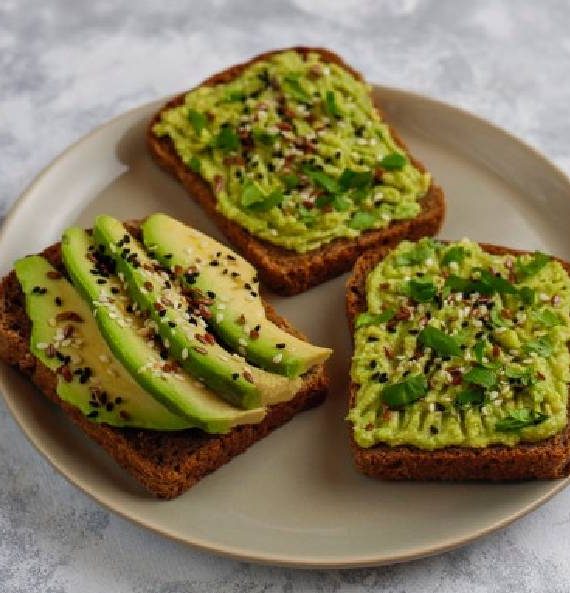 Diced Avocado: Toast